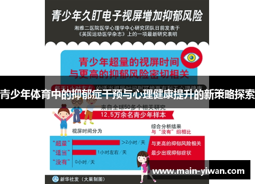 青少年体育中的抑郁症干预与心理健康提升的新策略探索